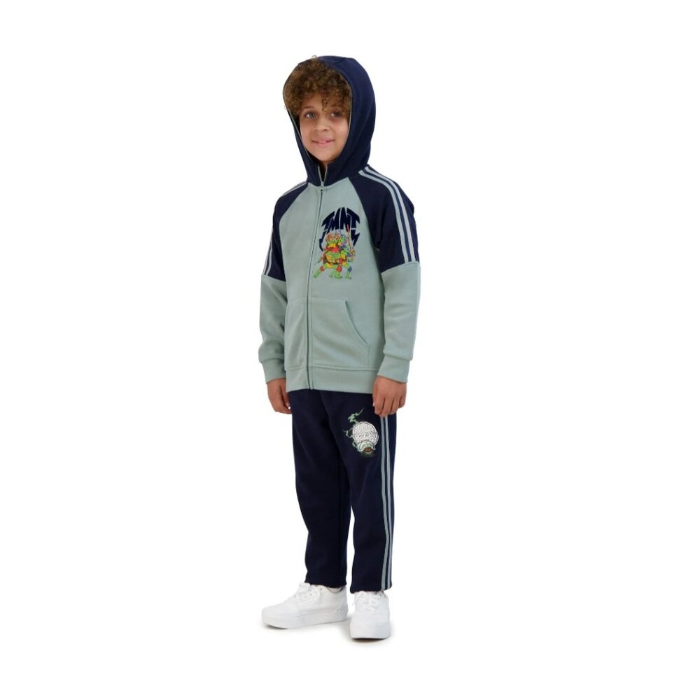 Teenage Mutant Ninja Turtles Boy's 2-Piece Hoodie & Jogger Set Size S (6/7) NWT - Picture 3 of 4
